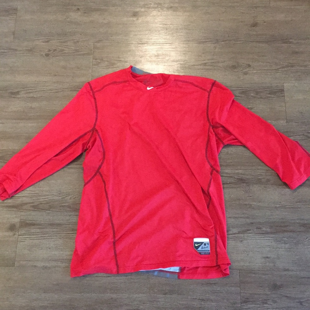 Nike pro combat 3 quarter sleeve